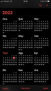 Facebookun Takvimime Doğum Günleri
