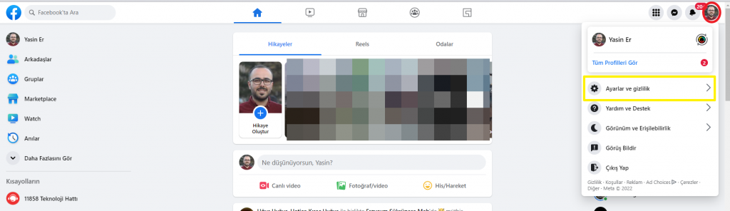 Facebook yüz tanıma