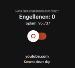 Youtube siyah ekran