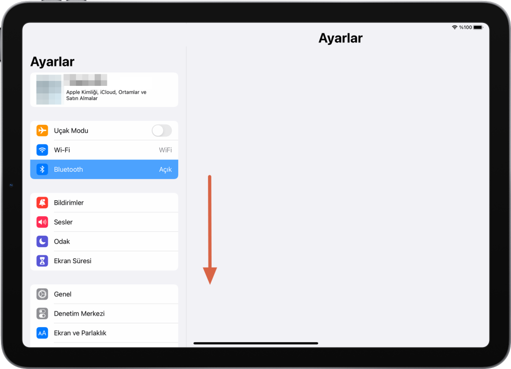 iPad'de iMessage kurulumu