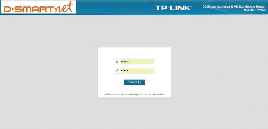 Tp-link-TD-W9970-modem-kurulumu