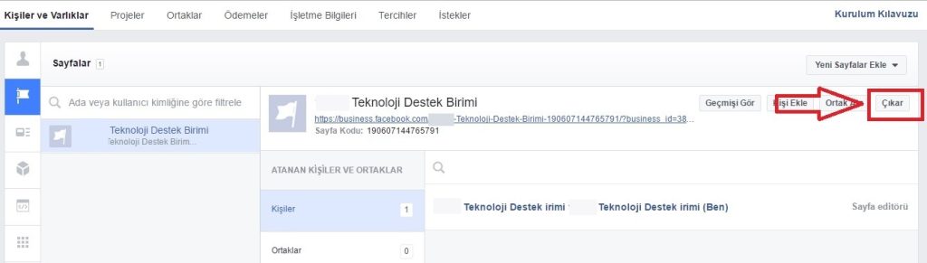 Sayfa kaldırma 3