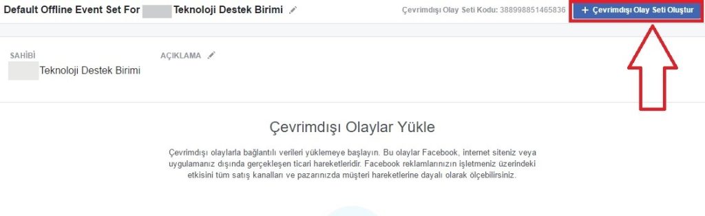 Çevrimdışı Olay Seti 2
